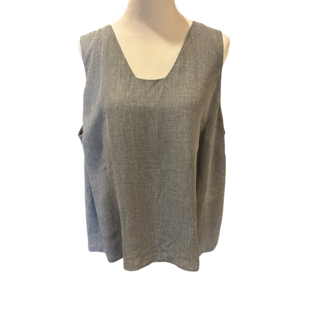 Venezia Women’s Gray Sleeveless Top Size 22/24